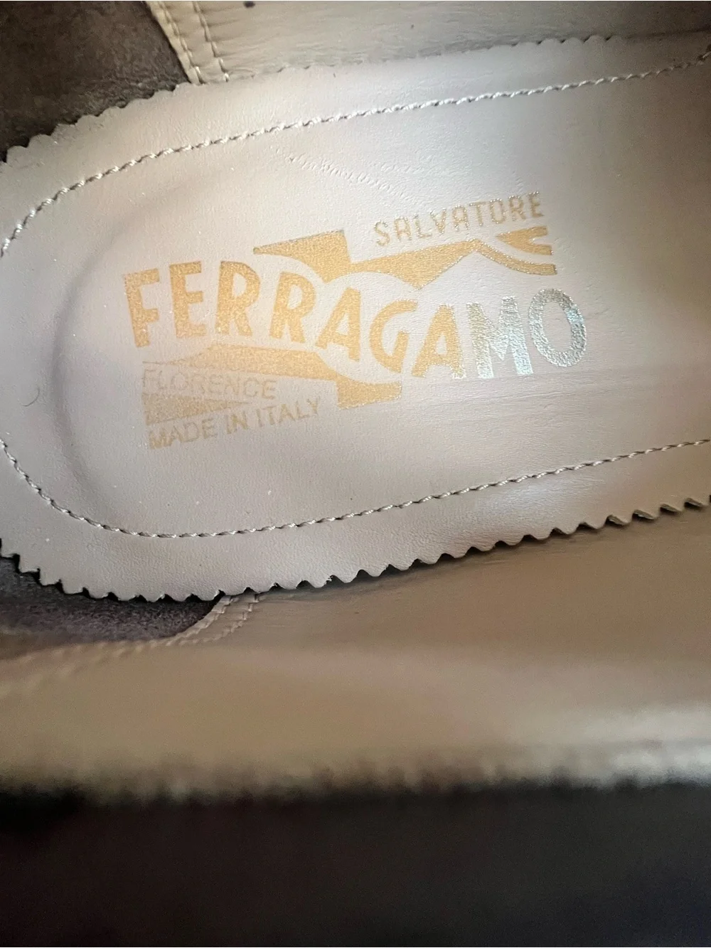Salvatore Ferragamo Men's Dark Brown Leather Bit Loafers